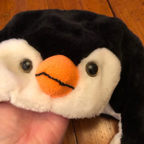 NWT Long Paws Penguin Hat and Scarf in one! - Picture 2 of 4